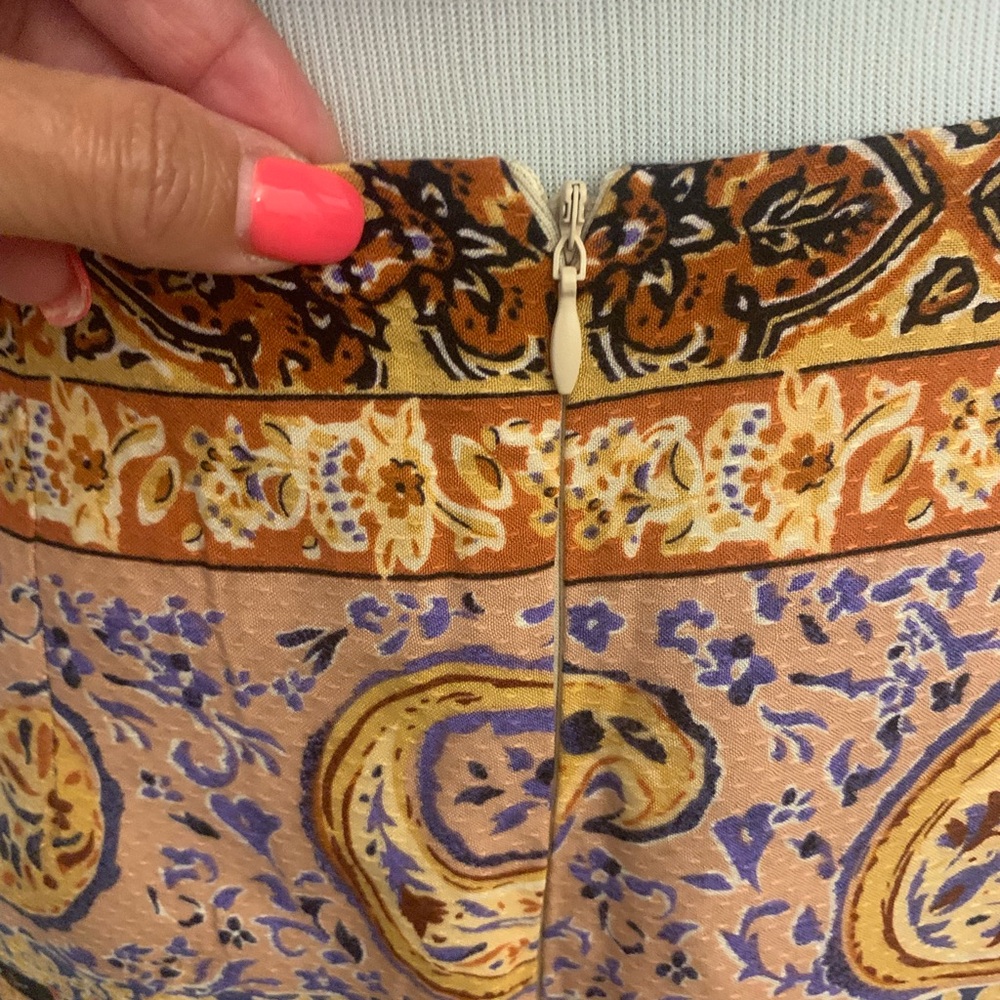 Rachel Zoe Paisley Skirt and Blouse set - Picture 4 of 4